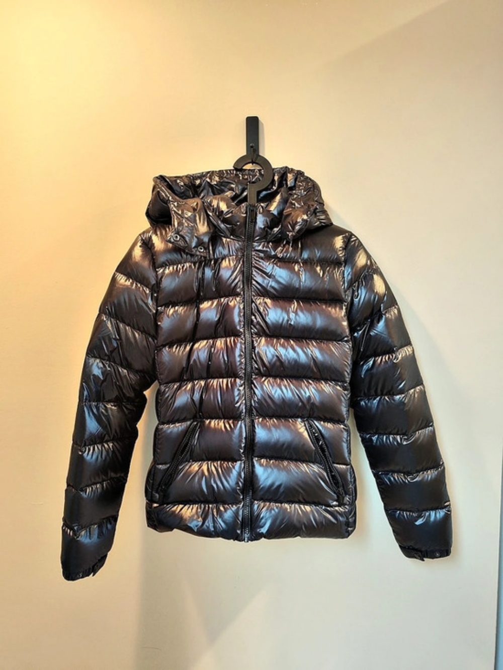 Aritzia Babaton Hudson Puffer Black Puffer Jacket M Medium NWT